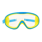 Antiparra Hydro® Natacion Mascara Pileta Buceo Junior Color Celeste/amarillo 1