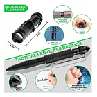 Kit Supervivencia 9 En1 Brujula Pesca,camping,herramienta  4