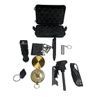 Kit Supervivencia 9 En1 Brujula Pesca,camping,herramienta  5