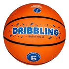Balon De Basquet #6 - Drb Color Naranja Claro 1