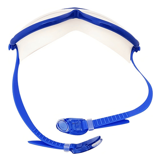 Antiparras Lente Mascara Natacion Hydro Mask Antifog Entrenamiento Pileta Adulto Color Azul/blanco 2