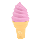 Juguete Forma Cono Helado Ice Pop Perros Refrescante Color Frutilla 1