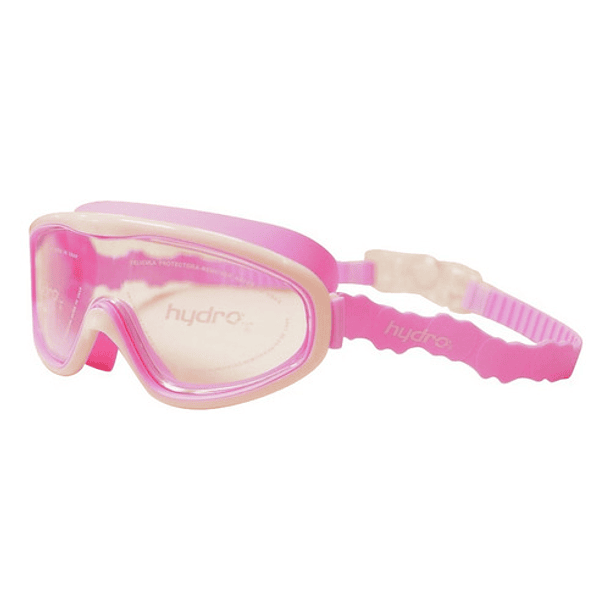 Antiparras Natacion Hydro Mascara Lente Pileta Infantil Niño Color Rosa/blanco 1