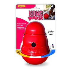 Kong Wobbler L - Perro - Juguete Rellenable Snacks