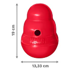 Kong Wobbler L - Perro - Juguete Rellenable Snacks 10
