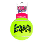 Pelota Tenis Fieltro Squeakair Grande Perro Kong Color Amarillo 1