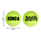 Pelota Tenis Fieltro Squeakair Grande Perro Kong Color Amarillo 5