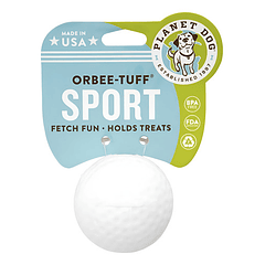Planet Dog Orbee-tuff Pelota Golf Dispensador De Comida Color Blanco