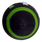 Balon Pelota Futbol Americano Juvenil - Drb Color Negro Y Verde 2