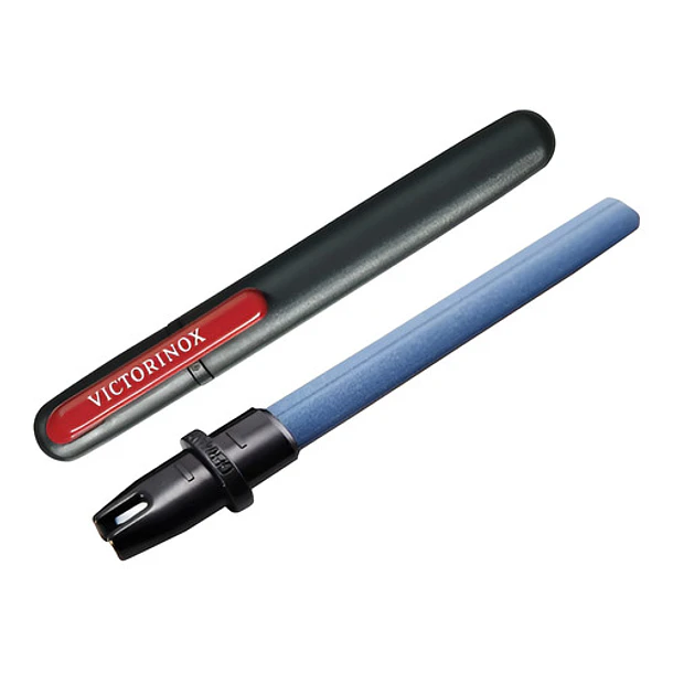 Afilador Dual Para Cuchillos Y Navajas Victorinox Color Negro 1