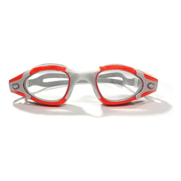Antiparras Lentes Natacion Hydro Pileta Silicona Anti Niebla Color Rojo 