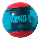 Kong Squezz Action Ball Largejuguete Pelota Perro Pack X2 Color Celeste 6