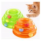 Torre Interactiva De Lunares Naranja Con Diseño De Gatos, Run Run 1