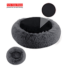Cama Moises Catit Fluffy Bed Para Gatos Mascotas Color Gris 7