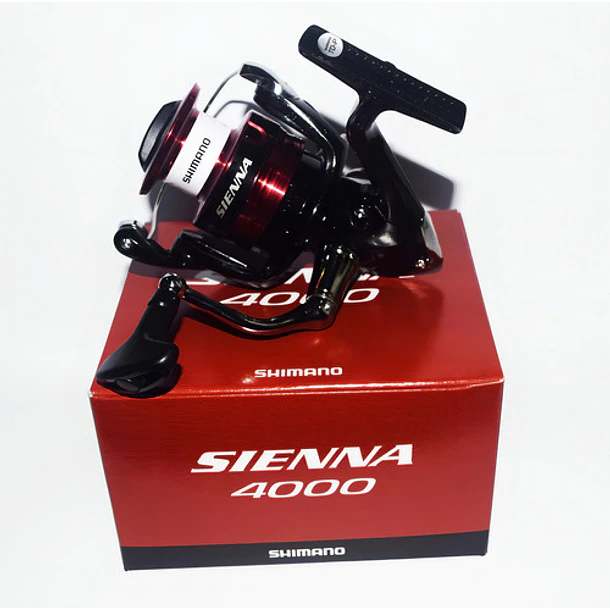 Reel Frontal Shimano Sienna Fg Sn4000fg Derecho/izquierdo Color Negro 6