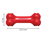 Kong Goodie Bone Juguete Rellenable Hueso S Perro Raza Small Color Rojo 5