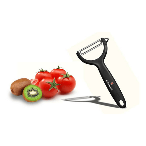 Pelador Pelapapas Tomates Kiwi Victorinox Acero Inoxidable Color Verde 3