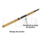 Caña Shimano Solara Sls70m2 Spinning 2.13m 2 Tramos Pesca 6