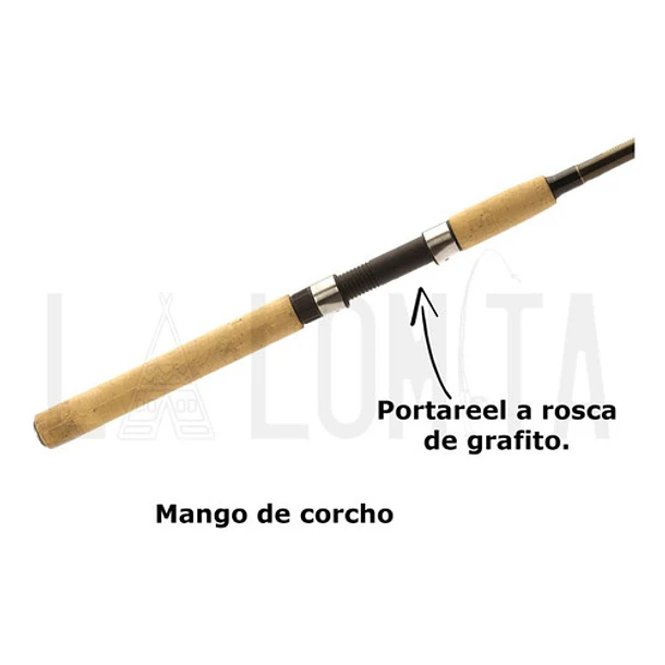 Caña Shimano Solara Sls70m2 Spinning 2.13m 2 Tramos Pesca 6