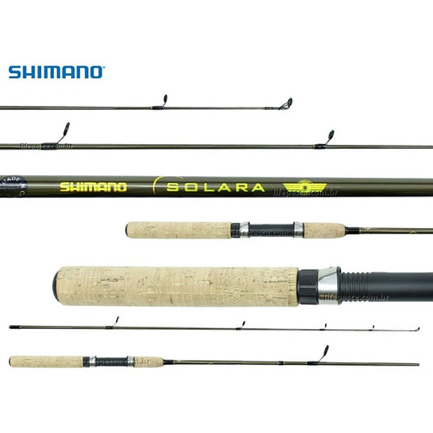 Caña Shimano Solara Sls70m2 Spinning 2.13m 2 Tramos Pesca 11