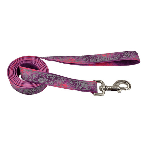 Correa Para Perros Coastal Lazer Brite Reflectiva Talla M Color Pmflower 