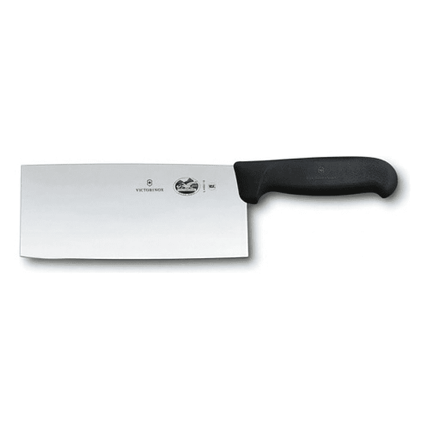 Cuchilla Profesional De 30 Cm, Estilo Chino, 18 Quilates, Color Acero Inoxidable Y Negro, Color Victorinox 