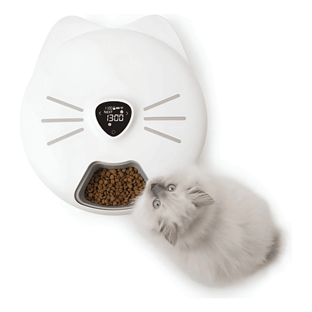 Catit Pixi Comedero 6 Porciones Smart Color Blanco 