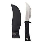 Cuchillo Deportivo Pik-as De Acero Inoxidable De 20 Cm Con Funda De Piel De Muela 1