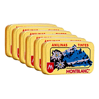 Tinte En Polvo Montblanc Cajita Dorada 25g (6 Unidades) 1