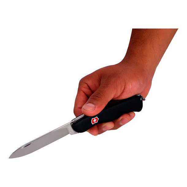Navaja Victorinox Grande Sentinel 4 Funciones Color Negro 3