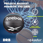 Pelota Basquet Reebok Zig Generation Basket N°7 Color Negro 11