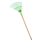 Barrehojas Metálico 22 Dientes C/mango Rayun Color Verde 2