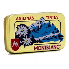 Anilina Montblanc Color 3 Azul Marino Pack De 3 Unidades