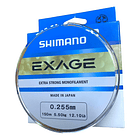 Monofilamento Shimano Exage 0.255mm/5.50kg 150m 3
