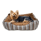 Cama Para Mascotas Pawise Bed Cuddler Perros Gatos Color Café 4