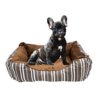 Cama Para Mascotas Pawise Bed Cuddler Perros Gatos Color Café 8
