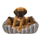 Cama Para Mascotas Pawise Bed Cuddler Perros Gatos Color Café 9