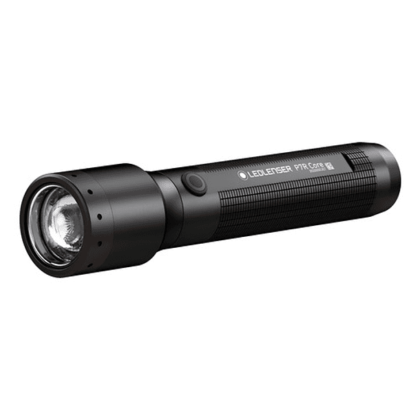 Linterna Led Lenser P7r Core 1400lu Recargable Negro Luz Blanco 
