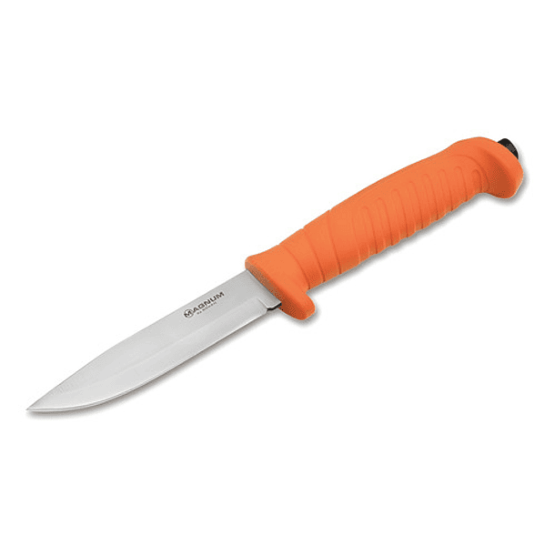 Cuchillo De Hoja Fija Magnum By Boker Knivgar Color Naranja 