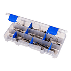 Caja Señuelos Pesca 3003 Flambeau Made In Usa 18 Divisiones Color Agua 2