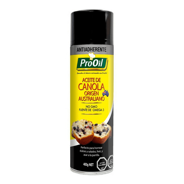 Aceite De Canola En Spray Prooil Excelente Para Tu Cocina 