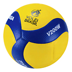 Pelota De Voleibol Mikasa V200w Aprobada Por La Fivb Y Cbv Con 2