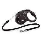 Correa Retráctil 3 Mts Flexi New Classic Xs Color Negro 3