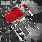 Tarjeta Victorinox Swiss Card Classic 10 Funciones Colores Color Rojo 6