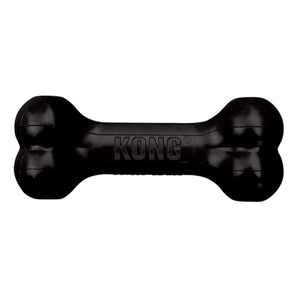 Hueso Kong Goodie Bone Extreme Para Perros Talla M Color Negro 3
