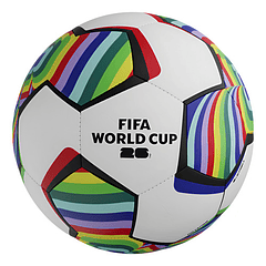 Pelota De Fútbol Drb Fifa Mundial 2026 Tamaño 5 Color Rayas Colores