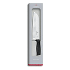 Cuchillo Santoku Troquelado Victorinox Color Negro 2