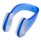 Clip Nariz Hydro Naricera Natacion Plástico + Caja - Olivos Color Azul 3