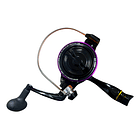 Carrete Spinning Pioneer Tackle Astute 1000 C/multifilamento Color Negro Lado De La Manija Derecho/izquierdo 4