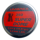 Postones 5.5mm Umarex Super Dome 250 Unid/0,94g(14.51gr) 4